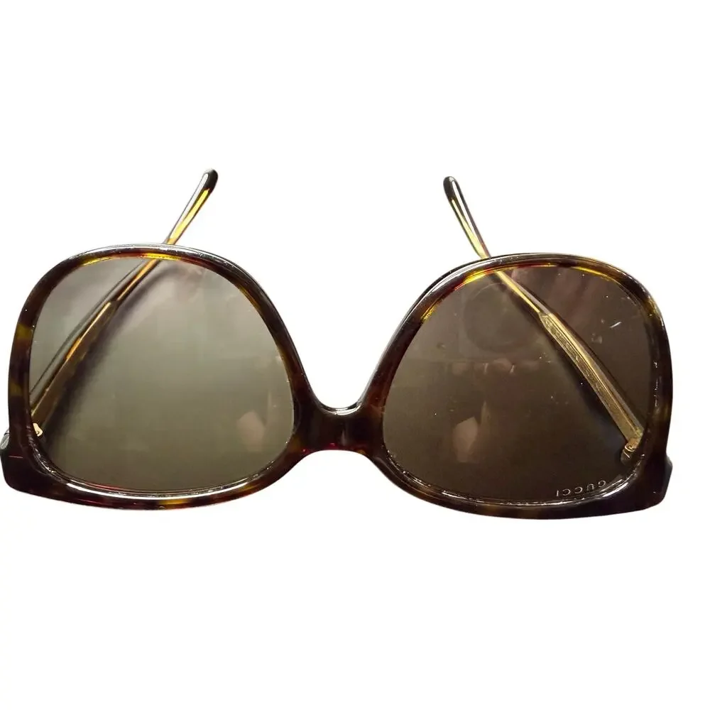 Gucci GG0507S Brown Tortoise Oversized 2022 Italy Sunglasses